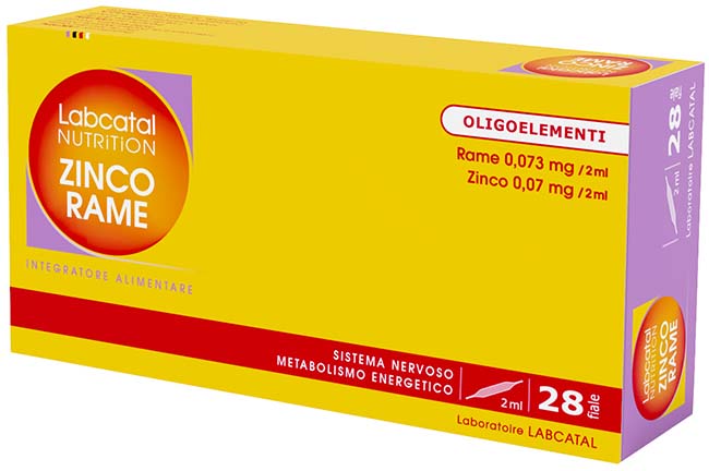 LABCATAL NUTRITION ZINCO RAME 28 FIALE 2 ML - Angeli Pharm