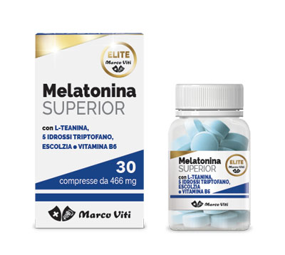 MELATONINA SUPERIOR 30 COMPRESSE - Angeli Pharm