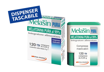 MELASIN PURA 120 COMPRESSE - Angeli Pharm