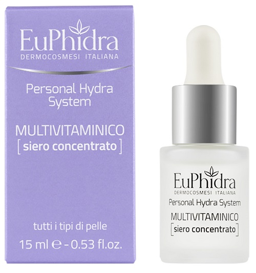 EUPHIDRA PERSONAL HYDRA SYSTEM MULTIVIT SIERO CONCENTRATO 15 ML - Angeli Pharm