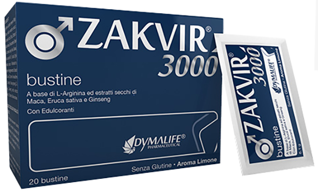 ZAKVIR 3000 20 BUSTINE 122 G - Angeli Pharm