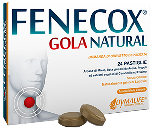 FENECOX GOLA NATURAL MIELE LIMONE 36 PASTIGLIE - Angeli Pharm