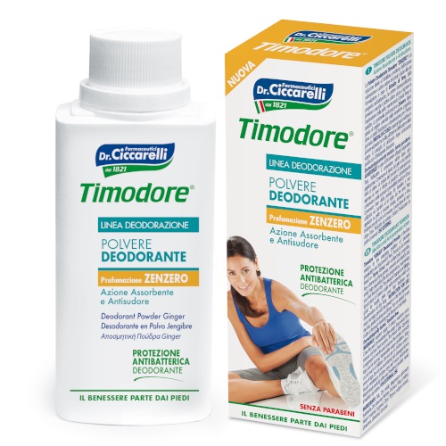 TIMODORE POLVERE DEO ZENZERO 45 ORE - Angeli Pharm
