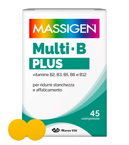 MASSIGEN MULTI B PLUS 45 COMPRESSE RIVESTITE - Angeli Pharm