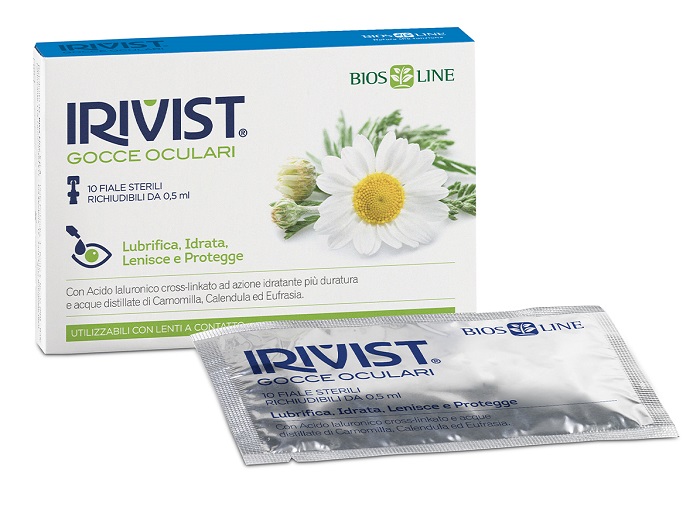 IRIVIST GOCCE MONODOSE 10 FIALE 0,5 ML ACIDO IALURONICO CROOS - Angeli Pharm