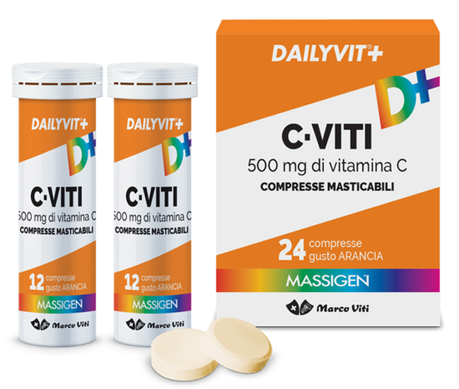 C VITI 500 MG 24 COMPRESSE MASTICABILI - Angeli Pharm