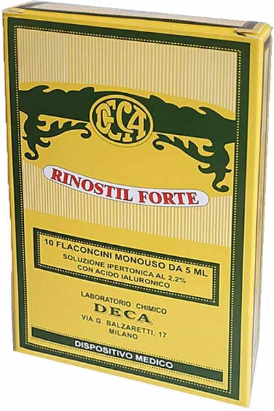 RINOSTIL FORTE SOLUZIONE IPERTONICA 10 FLACONCINI MONOUSO DA 5 ML - Angeli Pharm