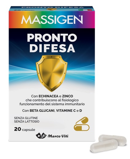 MASSIGEN PRONTO DIFESA 20 CAPSULE - Angeli Pharm