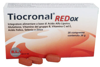 TIOCRONAL REDOX 20 COMPRESSE - Angeli Pharm