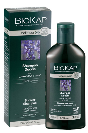 BIOKAP BELLEZZA BIO SHAMPOO DOCCIA COSMOS ECOCERT 200 ML BIOSLINE - Angeli Pharm