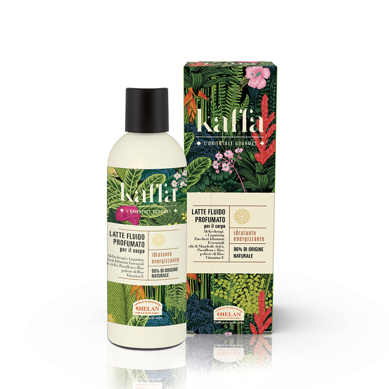 HELAN KAFFA LATTE FLUIDO PROFUMATO PER IL CORPO 200 ML - Angeli Pharm