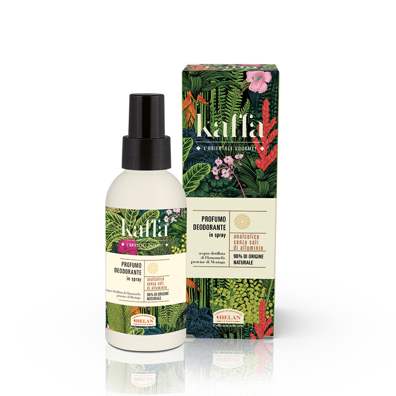 HELAN KAFFA PROFUMO DEODORANTE SPRAY ANALCOLICO 100 ML - Angeli Pharm