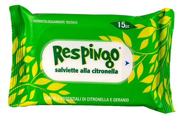 RESPINGO SALVIETTE CITRONELLA 15 PEZZI - Angeli Pharm