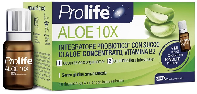 PROLIFE ALOE 10 FLACONI X 8 ML - Angeli Pharm