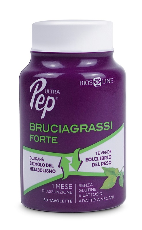 ULTRA PEP BRUCIAGRASSI FORTE 60 TAVOLETTE - Angeli Pharm