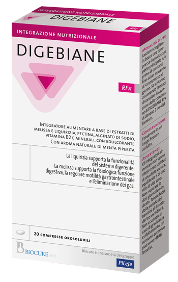 DIGEBIANE RFX 20 COMPRESSE - Angeli Pharm