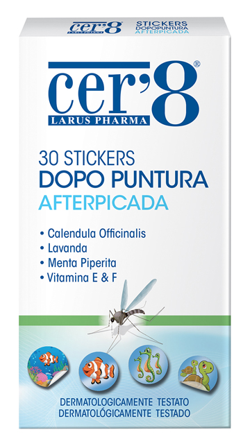 CER'8 STICKERS DOPO PUNTURA 30 PEZZI - Angeli Pharm