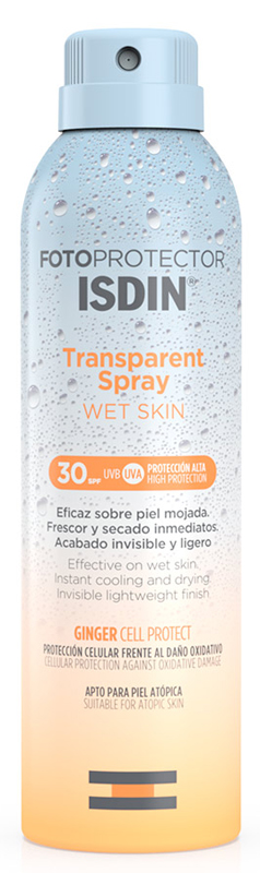 FOTOPROTECTOR TRASPARENT WET SPF30 250 ML - Angeli Pharm