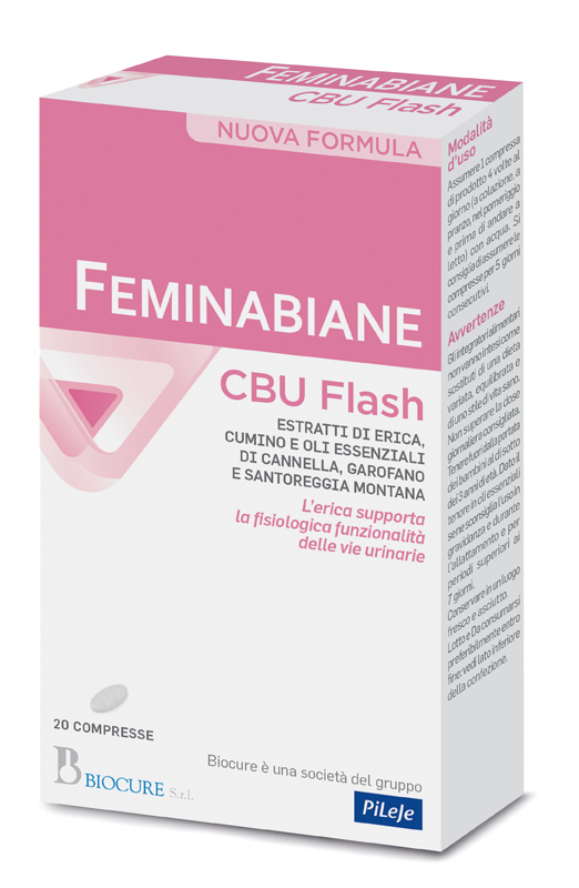 FEMINABIANE CBU FLASH 20 COMPRESSE NUOVA FORMULA - Angeli Pharm