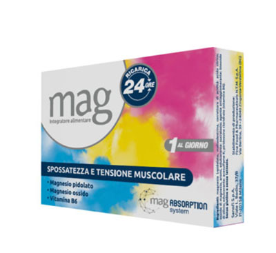 MAG RICARICA 24 ORE BI-PACK 20 BUSTINE - Angeli Pharm