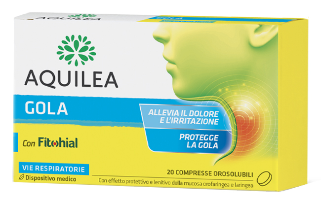 AQUILEA GOLA 20 COMPRESSE OROSOLUBILI - Angeli Pharm