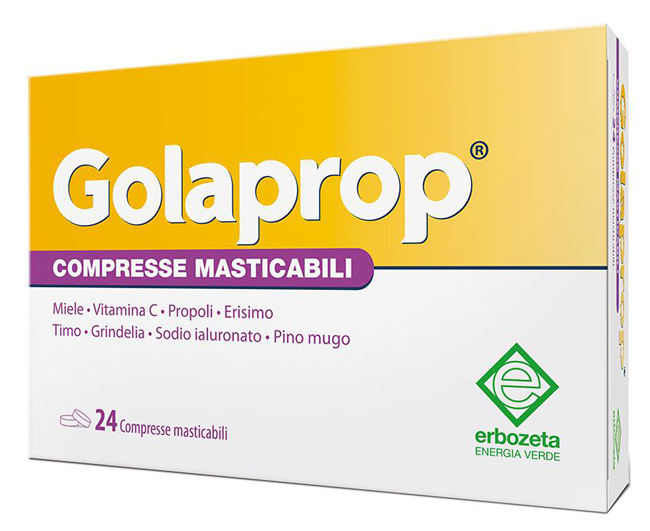 GOLAPROP 24 COMPRESSE MASTICABILI - Angeli Pharm