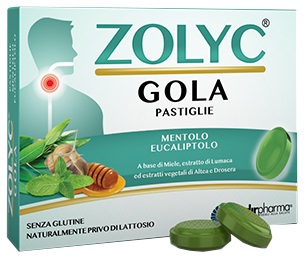ZOLYC GOLA MENTOLO/EUCALIPTO 36 PASTIGLIE - Angeli Pharm