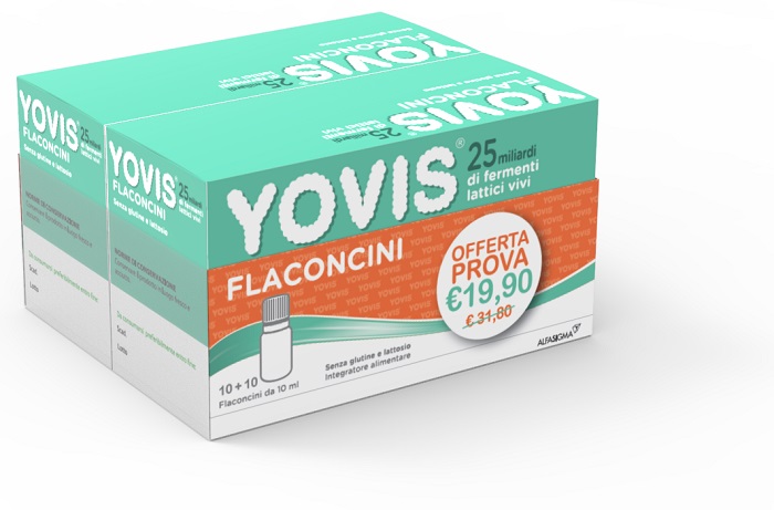 YOVIS 20 FLACONCINI DA 10 ML BIPACCO - Angeli Pharm