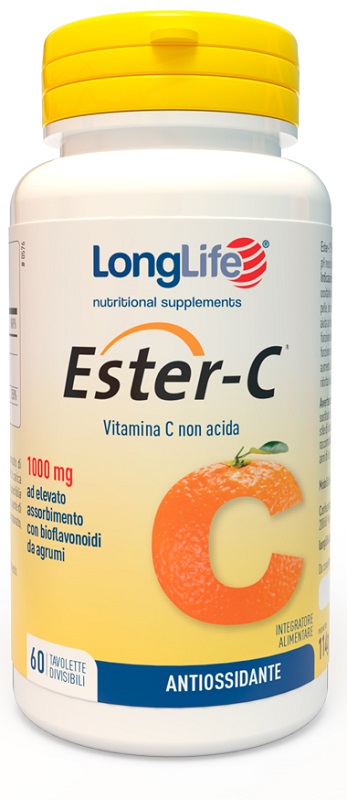 LONGLIFE ESTER C 1000 60 TAVOLETTE - Angeli Pharm