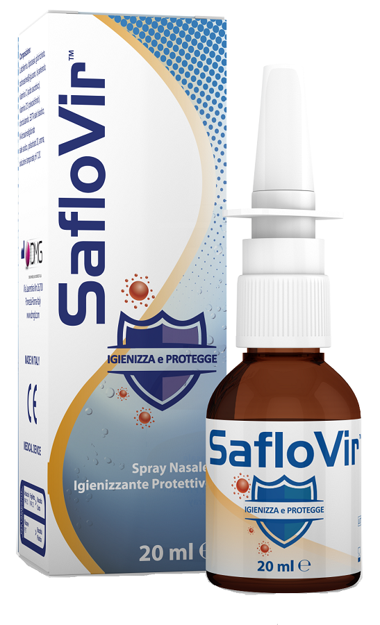 SAFLOVIR SPRAY NASALE IGIENIZZANTE PROTETTIVO 20 ML - Angeli Pharm