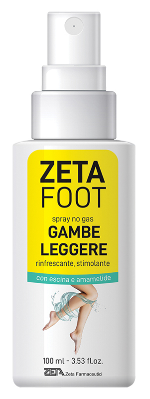 ZETAFOOT SPRAY NO GAS GAMBE LEGGERE 100 ML - Angeli Pharm