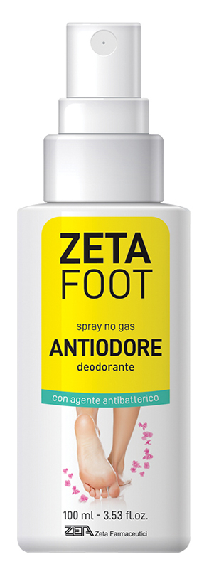 ZETAFOOT SPRAY ANTIODORE 100 ML - Angeli Pharm