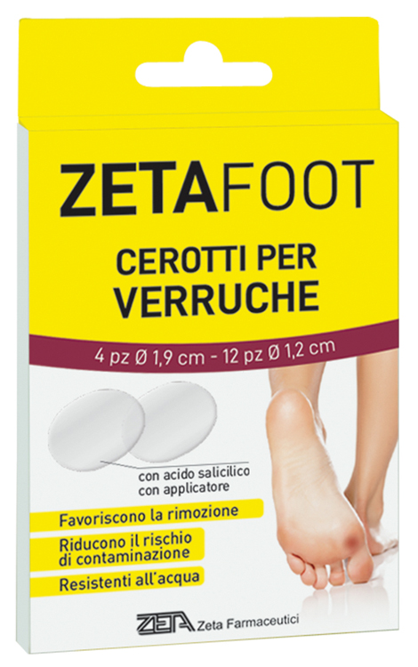 ZETAFOOT CEROTTO VERRUCHE ASSORTITO 16 PEZZI - Angeli Pharm