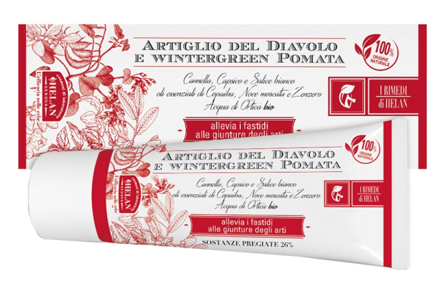 I RIMEDI DI HELAN ARTIGLIO DIAVOLO WINTERGREEN POMATA 75 ML - Angeli Pharm