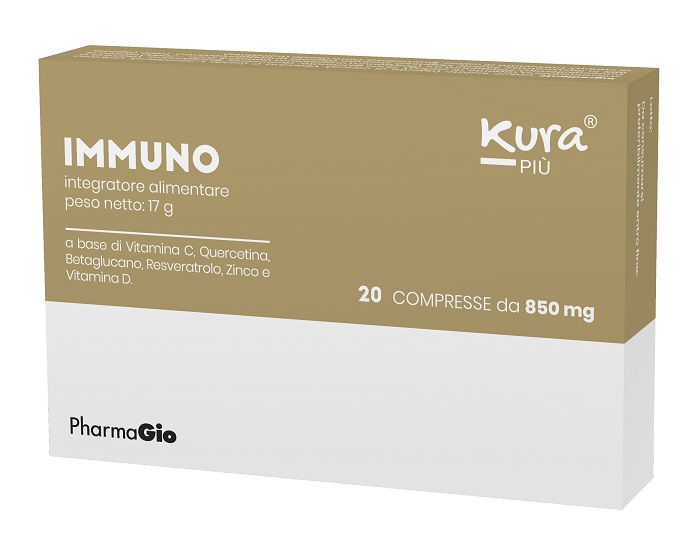 KURA PIU' IMMUNO 20 COMPRESSE - Angeli Pharm