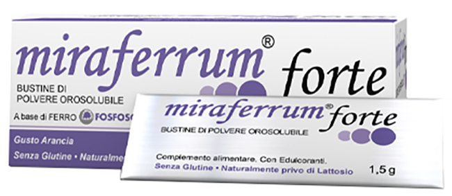 MIRAFERRUM FORTE 20 BUSTINE DA 1,5 G - Angeli Pharm