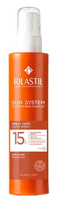 RILASTIL SUN SYSTEM SPRAY VAPO SPF15 200 ML - Angeli Pharm