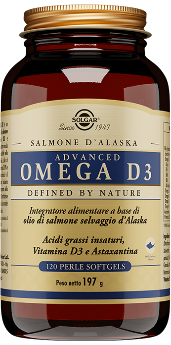 ADVANCED OMEGA D3 120 PERLE SOFTGEL - Angeli Pharm