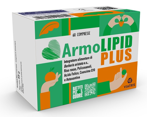 ARMOLIPID PLUS 60 COMPRESSE EDIZIONE LIMITATA BATTITI PER IL CUORE 2024 - Angeli Pharm