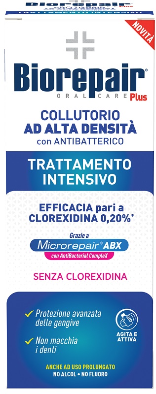 BIOREPAIR PLUS COLLUTORIO ALTA DENSITA' ANTIBATTERICO 250 ML - Angeli Pharm