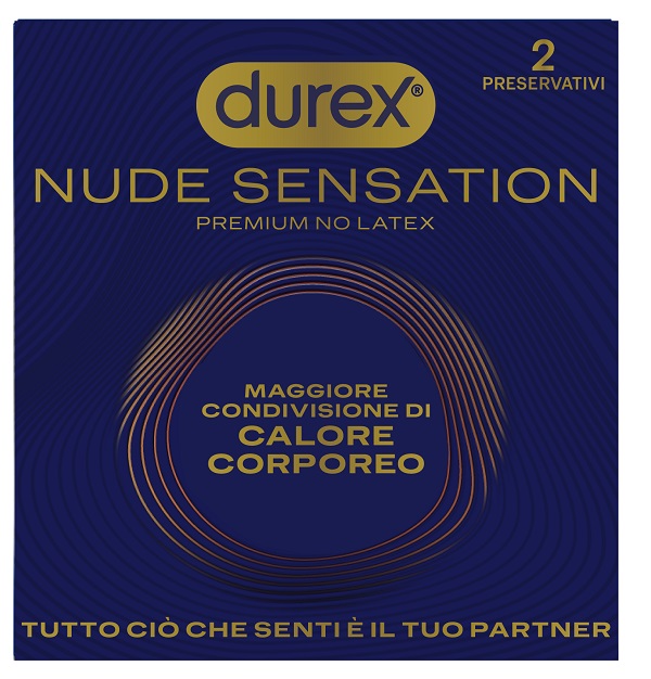 PRESERVATIVO DUREX NUDE SENSATION 2 PEZZI - Angeli Pharm