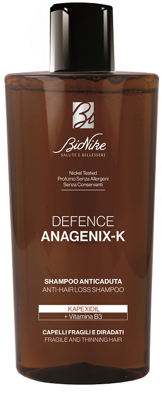 DEFENCE ANAGENIX K SHAMPOO ANTICADUTA 200 ML - Angeli Pharm