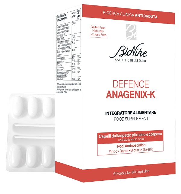 DEFENCE ANAGENIX K INTEGRATORE ALIMENTARE 60 CAPSULE - Angeli Pharm