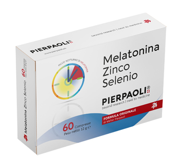 MELATONINA ZINCO SELENIO PIERPAOLI 60 COMPRESSE - Angeli Pharm