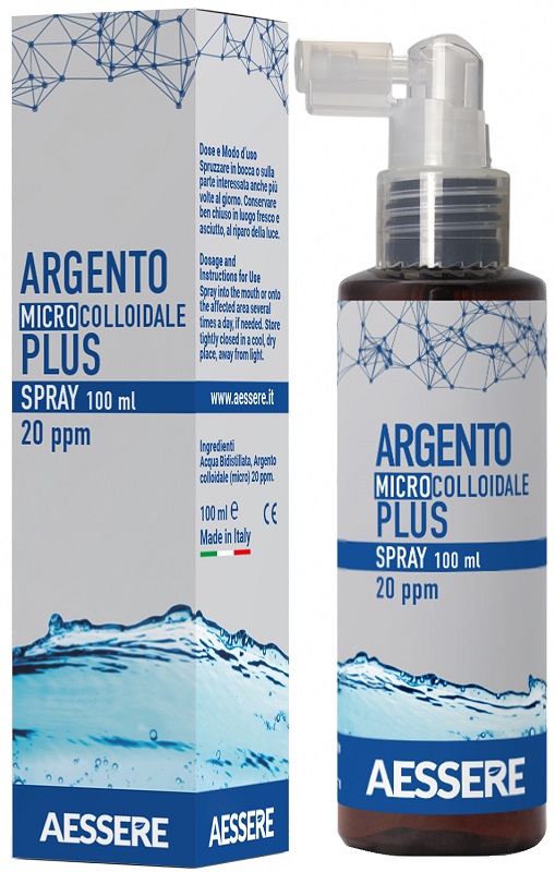 ARGENTO COLLOIDALE PLUS SPRAY 100 ML - Angeli Pharm