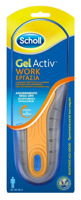 SCHOLL GEL ACTIV WORK UOMO - Angeli Pharm