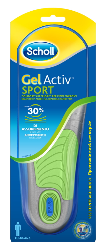 SCHOLL GEL ACTIV SPORT UOMO - Angeli Pharm