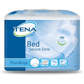 TRAVERSA PER INCONTINENZA TENA BED PLUS RIMBOCCABILE 80X180 CM PLUS 20 PEZZI - Angeli Pharm