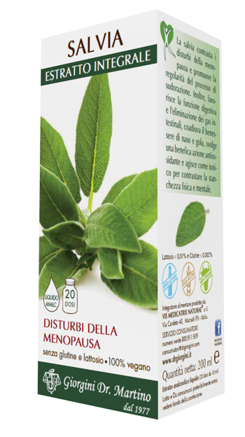 SALVIA ESTRATTO INTEGRALE 200 ML - Angeli Pharm