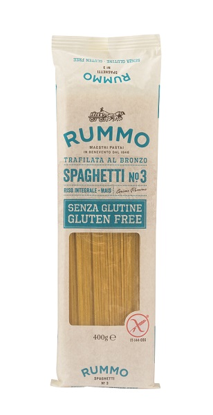 RUMMO SPAGHETTI N3 DI RISO INTEGRALE E MAIS 400 G - Angeli Pharm